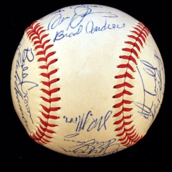 1994 DETROIT TIGERS TEAM SIGNED BASEBALL