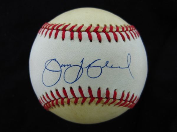 JIM LEYLAND SIGNED ONL BASEBALL PSA/DNA