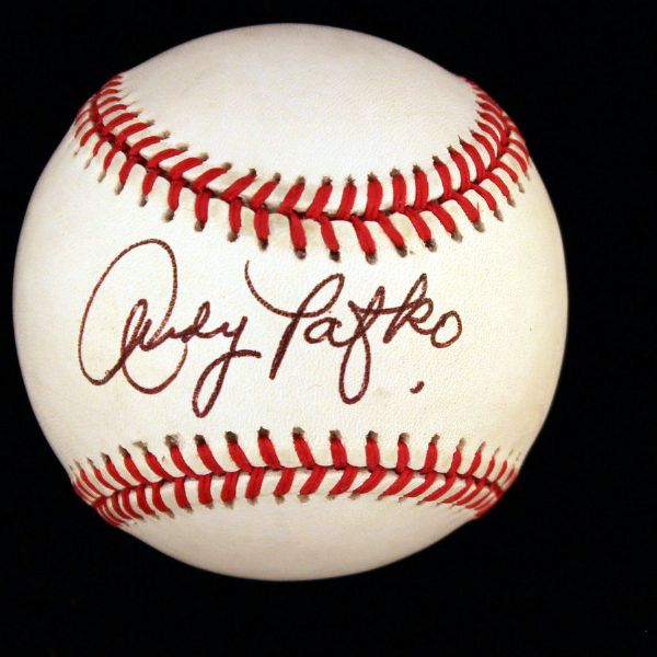 ANDY PAFKO SIGNED OAL BASEBALL