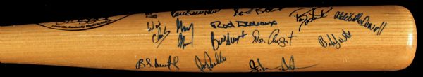 1984 OLYMPIC TEAM USA 20 SIGNED BASEBALL BAT MCGWIRE LARKIN CLARK