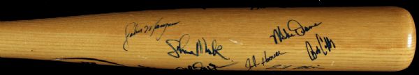 1984 OLYMPIC TEAM USA 20 SIGNED BASEBALL BAT MCGWIRE LARKIN CLARK