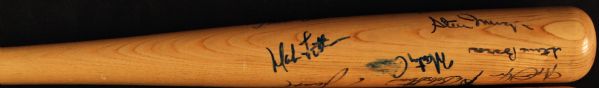 1970'S K.C. ROYALS 16 SIGNED LOUISVILLE SLUGGER BASEBALL BAT