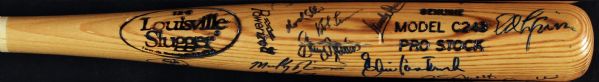 1976 NEW YORK YANKEES TEAM SIGNED BASEBALL BAT