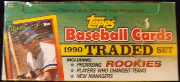 1990 TOPPS TRADED BASEBALL SET FACTORY SEALED