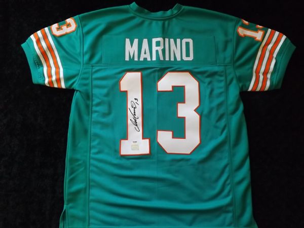 DAN MARINO SIGNED DOLPHINS JERSEY PSA/DNA