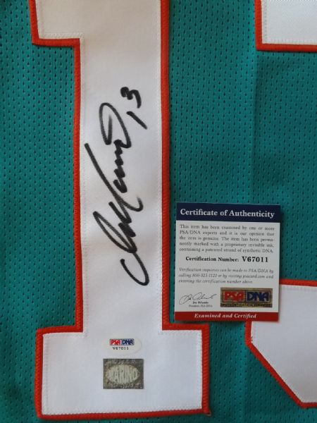 DAN MARINO SIGNED DOLPHINS JERSEY PSA/DNA