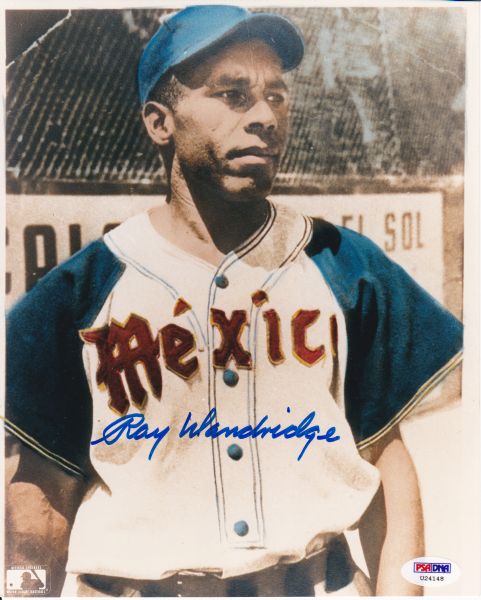 RAY DANDRIDGE SIGNED 8X10 PHOTO PSA/DNA