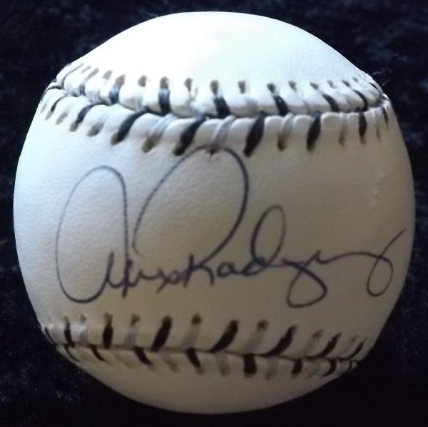 ALEX RODRIGUEZ SIGNED 2003 ALL-STAR GAME BASEBALL