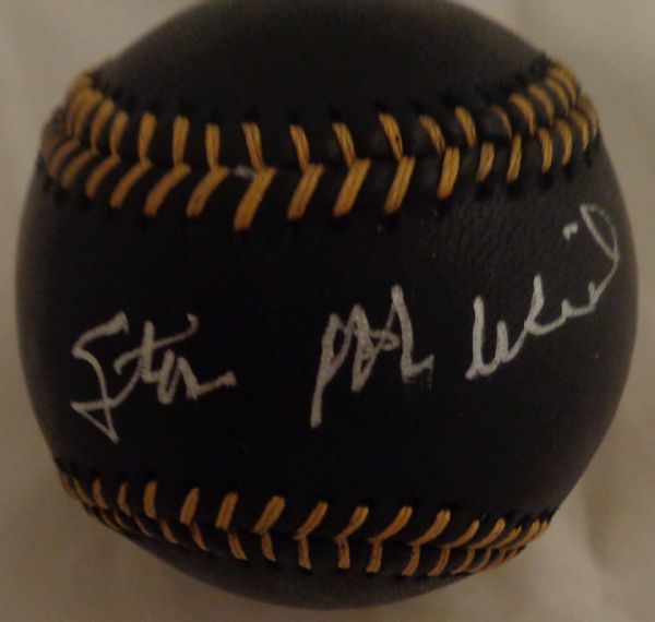 STAN MUSIAL SIGNED OML BASEBALL MUSIAL COA