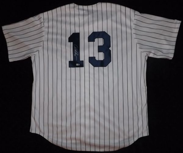 ALEX RODRIGUEZ SIGNED NEW YORK YANKEES JERSEY MLB HOLO