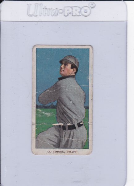 1909-11 T206 POLAR BEAR BILL LATTIMORE