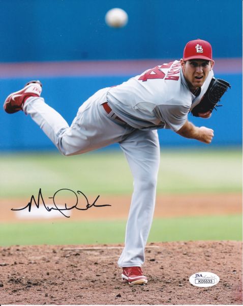 MICHAEL WACHA SIGNED 8X10 PHOTO JSA