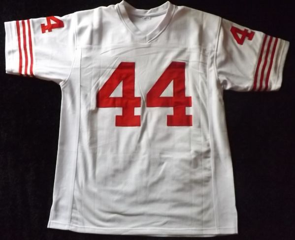 TOM RATHMAN SAN FRANCISCO 49ERS SIGNED JERSEY JSA