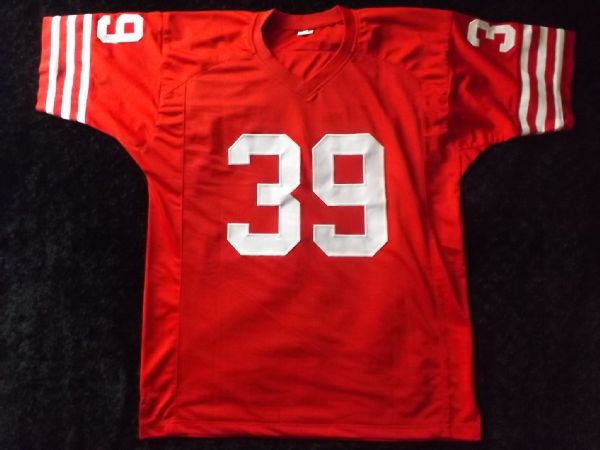 HUGH McELHENNY SAN FRANCISCO 49ERS SIGNED & INSCRIBED JERSEY JSA