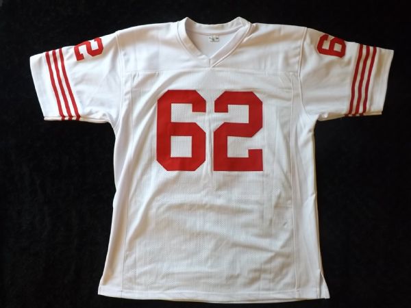 GUY McINTYRE SAN FRANCISCO 49ERS SIGNED JERSEY JSA