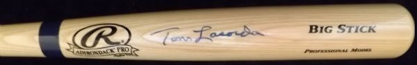 TOMMY LASORDA SIGNED BIG STICK RAWLINGS BASEBALL BAT PSA/DNA