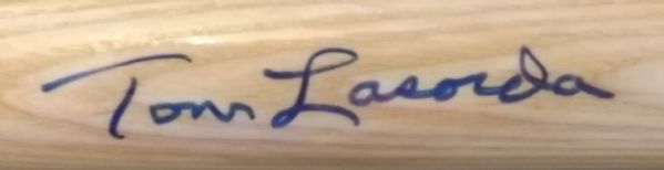 TOMMY LASORDA SIGNED BIG STICK RAWLINGS BASEBALL BAT PSA/DNA