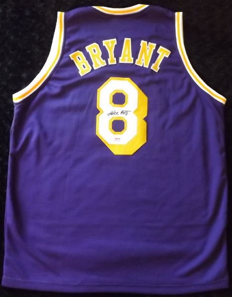 KOBE BRYANT SIGNED LAKERS JERSEY PSA/DNA