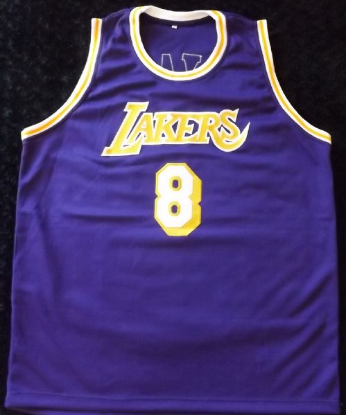 KOBE BRYANT SIGNED LAKERS JERSEY PSA/DNA