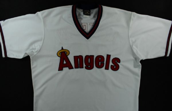 GARRET ANDERSON SIGNED COOPERSTOWN COLLECTION ANGELS JERSEY