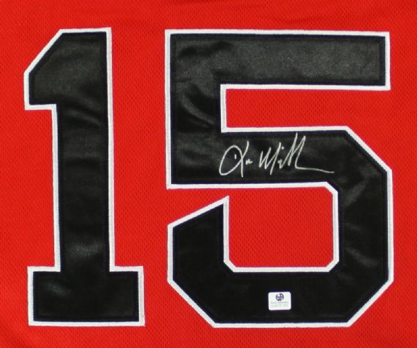 KEVIN MILLAR SIGNED BOSTON RED SOX JERSEY