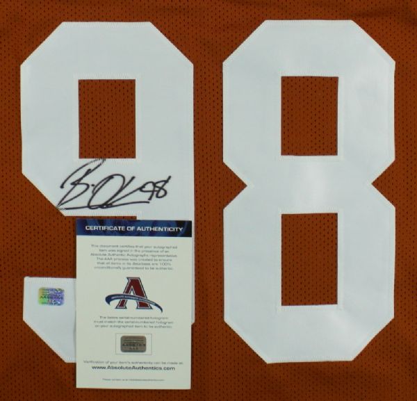 BRIAN ORAKPO SIGNED TEXAS LONGHORNS JERSEY