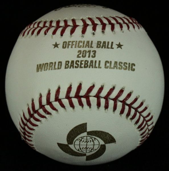 BOX OF 12 OFFICIAL 2013 WBC WORLD BASEBALL CLASSIC BALLS