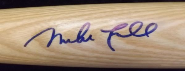 MIKE LOWELL SIGNED PERSONAL MODEL RAWLINGS BIG STICK BAT PSA/DNA