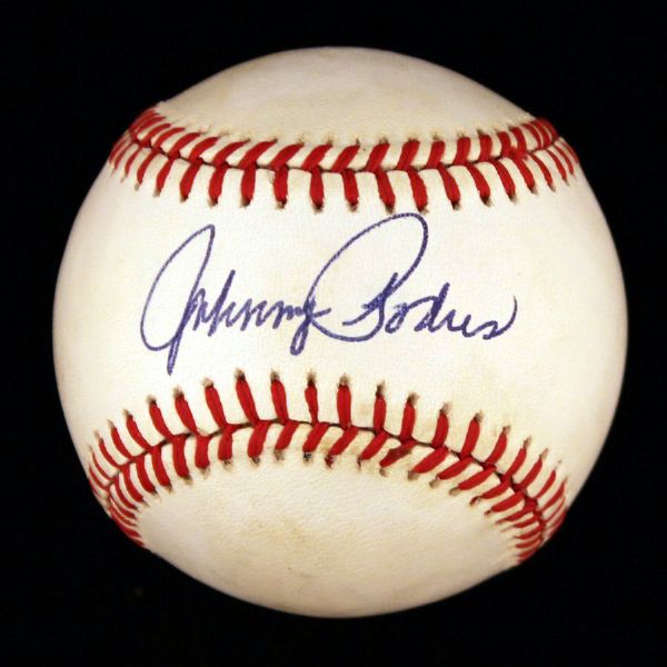 JOHNNY PODRES SIGNED ONL BASEBALL STEINER