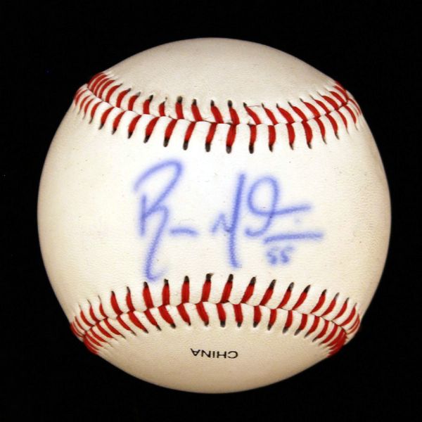 RUSSELL MARTIN SIGNED OL BASEBALL