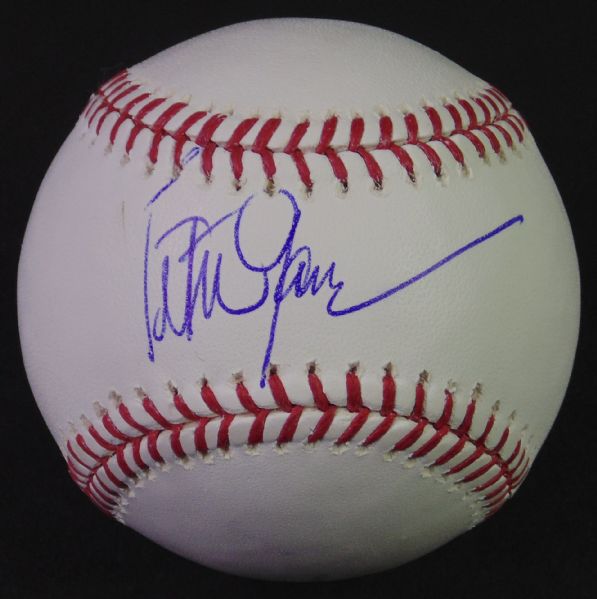 PETER GAMMONS SIGNED OML BASEBALL