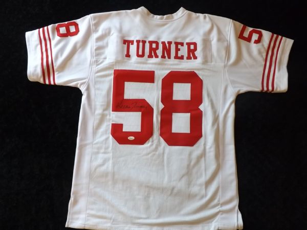 KEENA TURNER SAN FRANCISCO 49ERS SIGNED JERSEY JSA