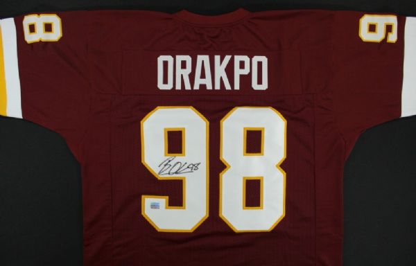 BRIAN ORAKPO SIGNED WASHINGTON REDSKINS JERSEY