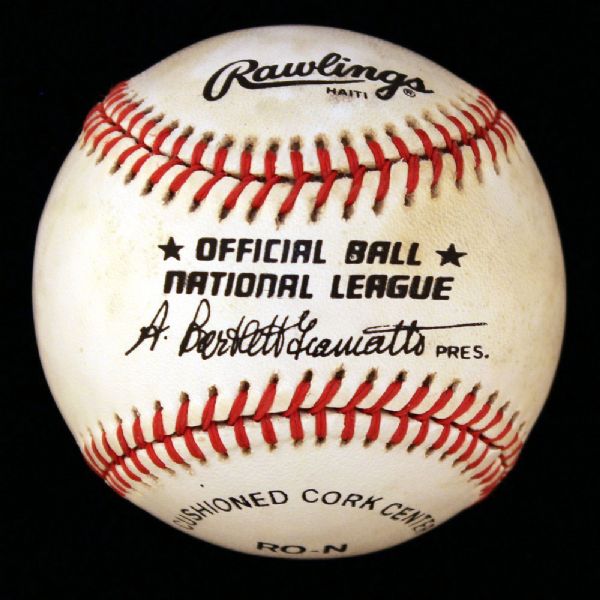 PEE WEE REESE SIGNED ONL BASEBALL