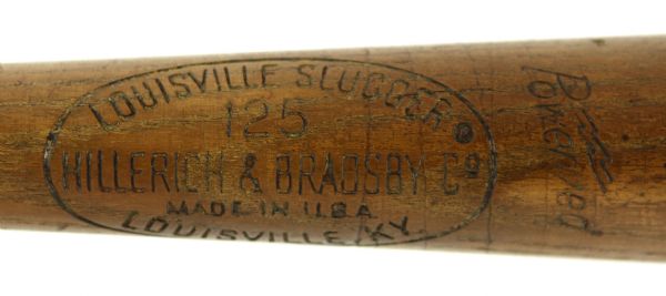 1960'S FRANK ROBINSON SIGNED H&B LOUISVILLE SLUGGER BASEBALL BAT