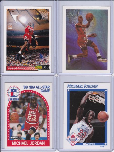 1990-1993 MICHAEL JORDAN 23 CARD LOT NM-MINT