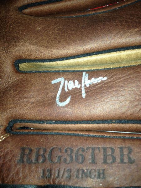 RANDY JOHNSON SIGNED FULL SIZE RAWLINGS BASEBALL GLOVE