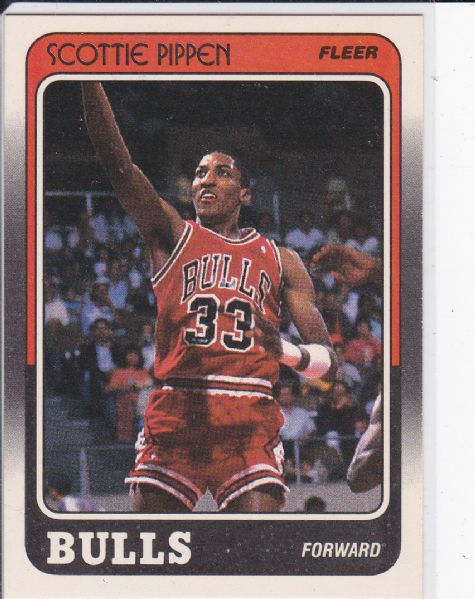 1988-89 FLEER #20 SCOTTIE PIPPIN ROOKIE