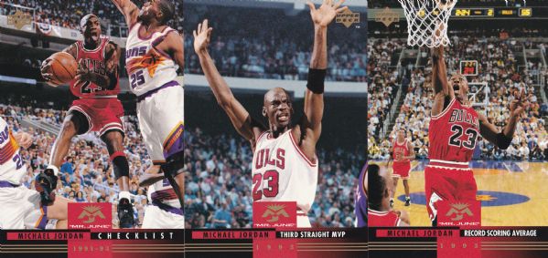 MICHAEL JORDAN MR. JUNE 1993 UPPER DECK COMMEMORATIVE BOX SET