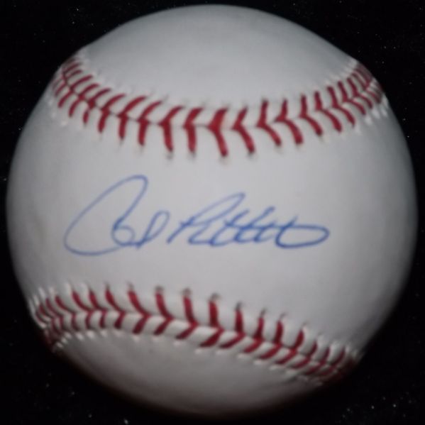 ANDY PETTITTE SIGNED OML BASEBALL