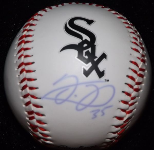 FRANK THOMAS SIGNED MAJOR LEAGUE WHITE SOX LOGO BASEBALL