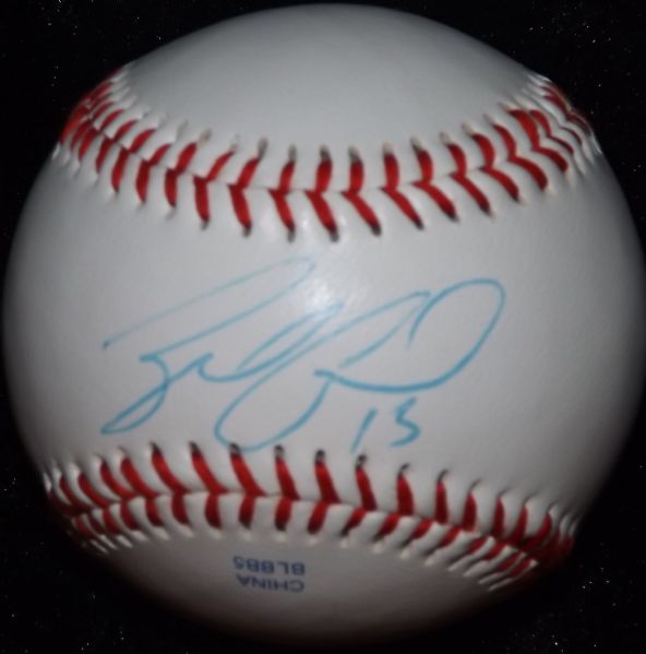 ZACK GREINKE SIGNED OT BUD SELIG BASEBALL JSA