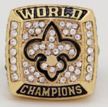 2009 SAINTS DREW BREES REPLICA SUPER BOWL RING