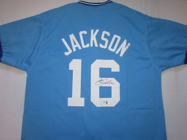 BO JACKSON SIGNED KC ROYALS JERSEY