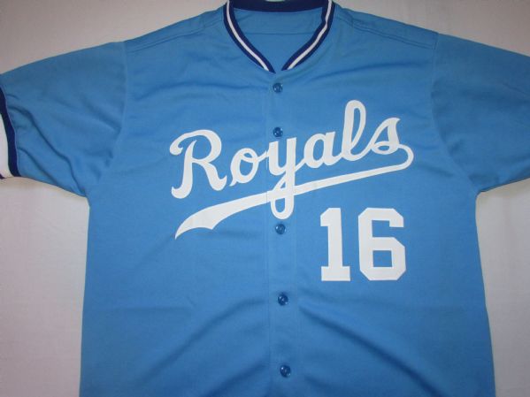 BO JACKSON SIGNED KC ROYALS JERSEY