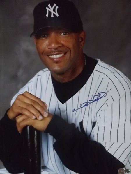 GARY SHEFFIELD SIGNED 16X20 PHOTO SHEFF HOLO