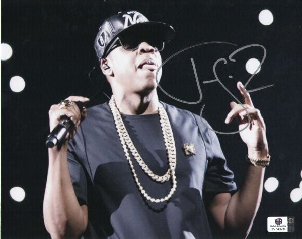 JAY-Z SIGNED 8X10 PHOTO