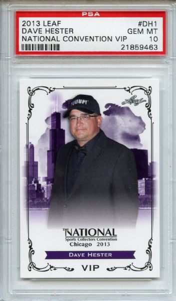 2013 LEAF NATIONAL CONVENTION #DH1 DAVE HESTER PSA 10