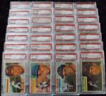 1956 TOPPS LOT OF 28 ALL PSA NO QUALIFIERS! SMR $761.00