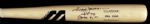 REGGIE JACKSON SIGNED & INSCRIBED FULL SIZE BASEBALL BAT